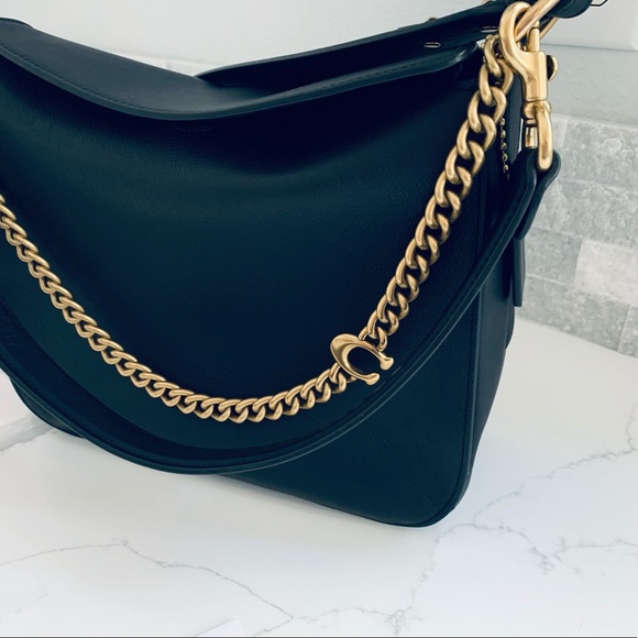 New coach leather hobo bag - Picture 2 of 10